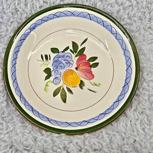 Vintage Stangl Fruit and Flowers Bowl Hand Painted Oven Proof USA Ceramic